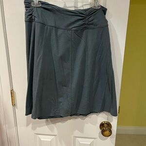 Athleta Steele blue skirt